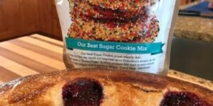 Gluten-free sugar cookie mix and pie.