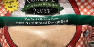 Gluten-free pizza and flatbread dough ball package.